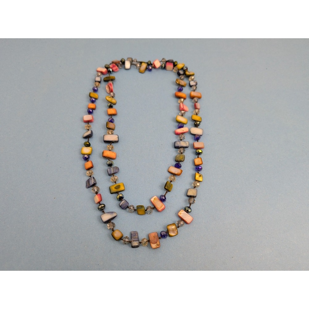 Women's Multicolor Stone Bead Chunky Necklace